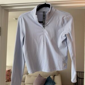 Vuori Women’s Light Lavender Quarter-Zip Pullover